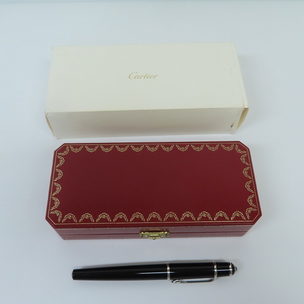 実際に弊社で買取させて頂いたCartier/カルティエ ディアボロ ドゥ カルティエ ペン先 750/18K 万年筆の画像 8枚目