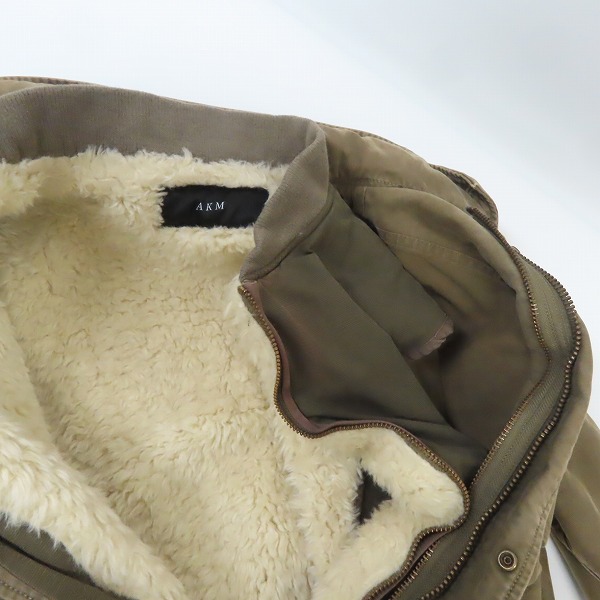 実際に弊社で買取させて頂いたAKM/エイケイエム M65 COLD WEATHER JACKET/コールドウェザー ミリタリー ジャケット ボアライナー付き B161/Lの画像 3枚目