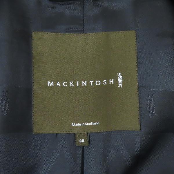 実際に弊社で買取させて頂いたMACKINTOSH/マッキントッシュ VM-SM/RA-SM/RA カシミア混 ダブルコート 38の画像 2枚目