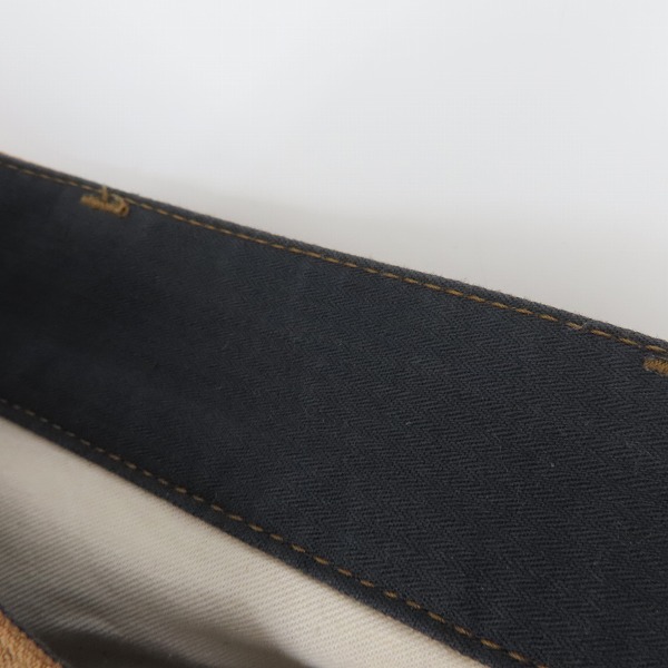 実際に弊社で買取させて頂いたTHE FLAT HEAD/ザフラットヘッド パンツ キャメル/Mの画像 6枚目