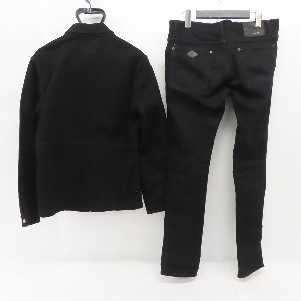 実際に弊社で買取させて頂いたTHE CRIMIE/クライミー デニム セットアップ ブラック/Mの画像 1枚目