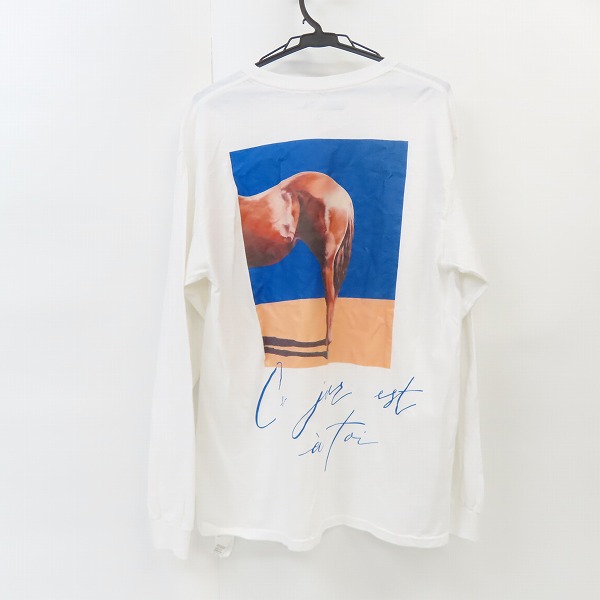 実際に弊社で買取させて頂いたDESCENDANT×Ron Herman/ディセンダント×ロンハーマン 長袖Tシャツ バックプリント/2