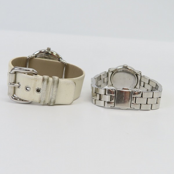 実際に弊社で買取させて頂いたMARC BY MARC JACOBS/マークバイマークジェイコブス ウォッチ/腕時計 MBM1136/MBM3055/2点セット【動作未確認】の画像 1枚目