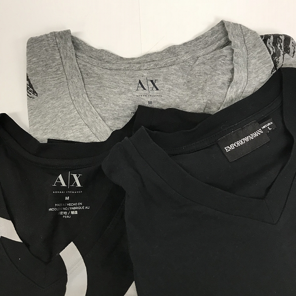 実際に弊社で買取させて頂いた【おまとめ品】EMPORIO ARMANI/エンポリオ アルマーニ Armani Exchange/アルマーニエクスチェンジ Tシャツの画像 1枚目