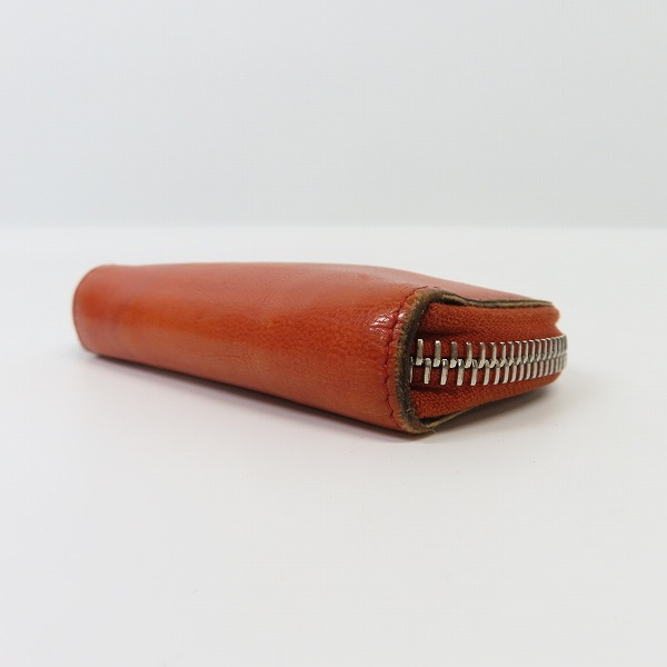 実際に弊社で買取させて頂いたBVLGARI/ブルガリ レザー ラウンドファスナーコインケース/キーリング付きの画像 2枚目