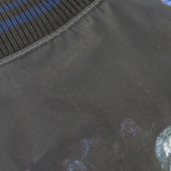 実際に弊社で買取させて頂いたLAD MUSICIAN/ラッドミュージシャン 20AW フラワースカル リバーシブルブルゾン 2220-354/44の画像 7枚目