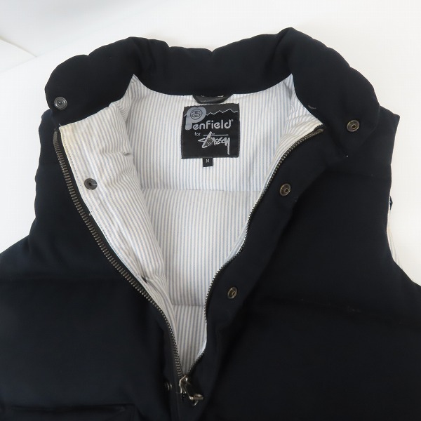 STUSSY×PENFIELD/ステューシー×ペンフィールド ダウンベスト/Mの買取