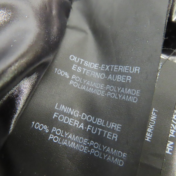 実際に弊社で買取させて頂いたHYDROGEN×DUVETICA/ハイドロゲン×デュベティカ サイドライン ダウンジャケット/48の画像 4枚目