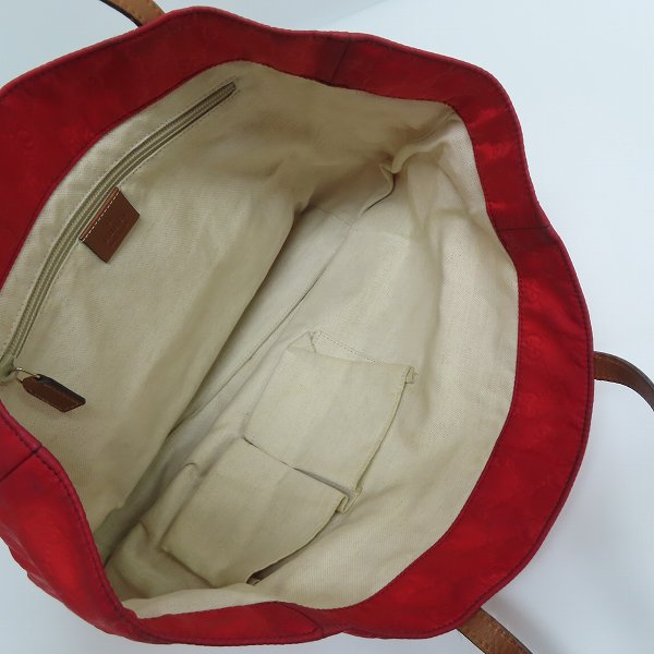 実際に弊社で買取させて頂いたGUCCI/グッチ MARC BY MARC JACOBS/マークバイマークジェイコブス COACH/コーチ トートバッグ/鞄 3点セットの画像 4枚目