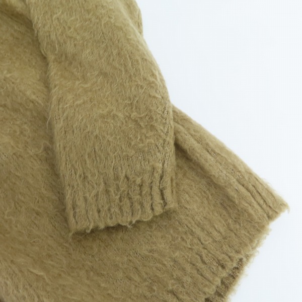 実際に弊社で買取させて頂いたBEAUTY&YOUTH UNITED ARROWS/ビューティー&ユース アルパカシャギーVネックニット 1213-105-3367/Sの画像 6枚目