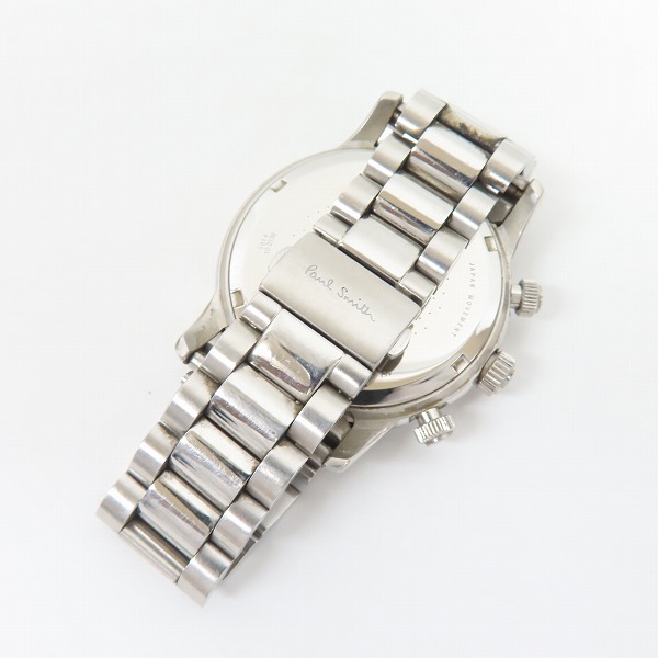 実際に弊社で買取させて頂いたPaul Smith /ポールスミス クロノグラフ メタルバンド 腕時計の画像 2枚目