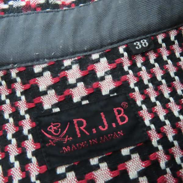 実際に弊社で買取させて頂いたR.J.B/アールジェイビー フラットヘッド 編みデザイン ロングスリーブ フランネルシャツ 38の画像 2枚目