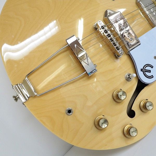 実際に弊社で買取させて頂いた★Epiphone/エピフォン CASINO カジノ フルアコ エレキギター ソフトケース付 の画像 6枚目