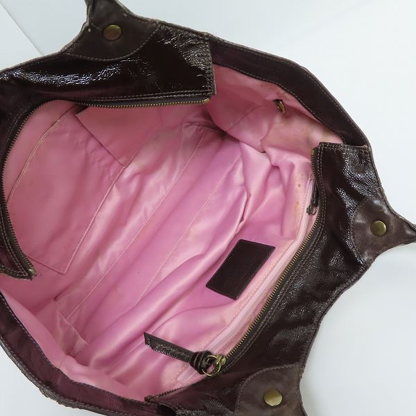 実際に弊社で買取させて頂いたGUCCI/グッチ MARC BY MARC JACOBS/マークバイマークジェイコブス COACH/コーチ トートバッグ/鞄 3点セットの画像 3枚目