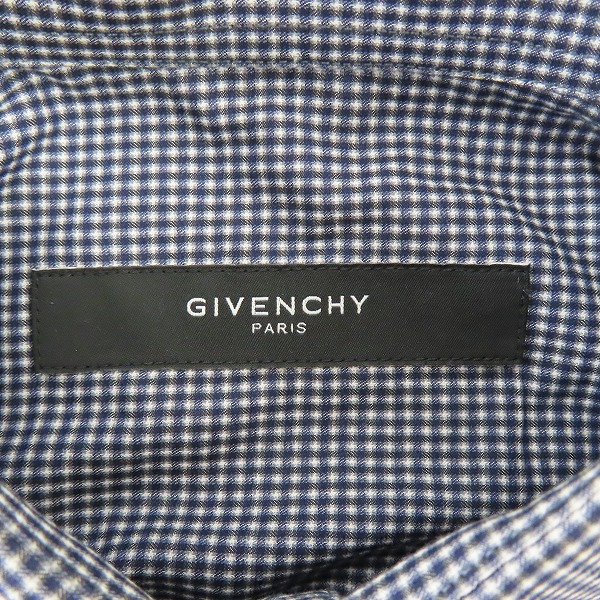 実際に弊社で買取させて頂いたGIVENCHY/ジバンシー 長袖シャツ/15.5/39の画像 2枚目