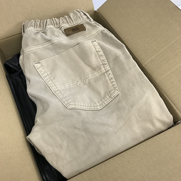 実際に弊社で買取させて頂いた【おまとめ品】フィリップモネ/ディーゼル/ディッキーズ 等 ハーフ/ロングパンツ/レザージャケット 他