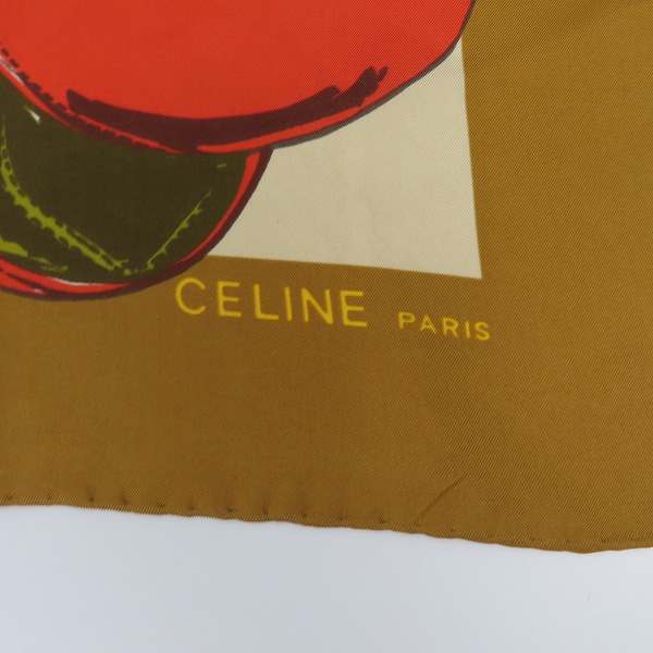 実際に弊社で買取させて頂いたCELINE/セリーヌ 大判スカーフ 2点セットの画像 3枚目
