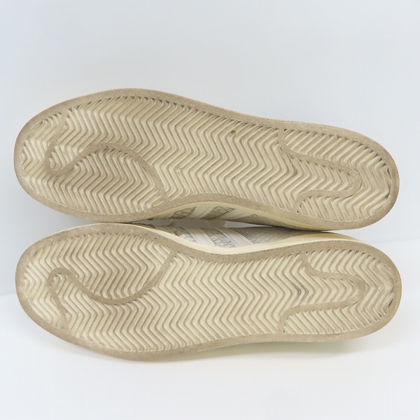 実際に弊社で買取させて頂いたadidas×ATMOS/アディダス×アトモス SUPERSTAR G-SNK スーパースター FY5253/27.5の画像 2枚目