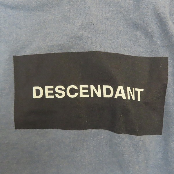 実際に弊社で買取させて頂いたDESCENDANT/ディセンダント ロゴ 半袖Tシャツ/カットソー/Mの画像 2枚目