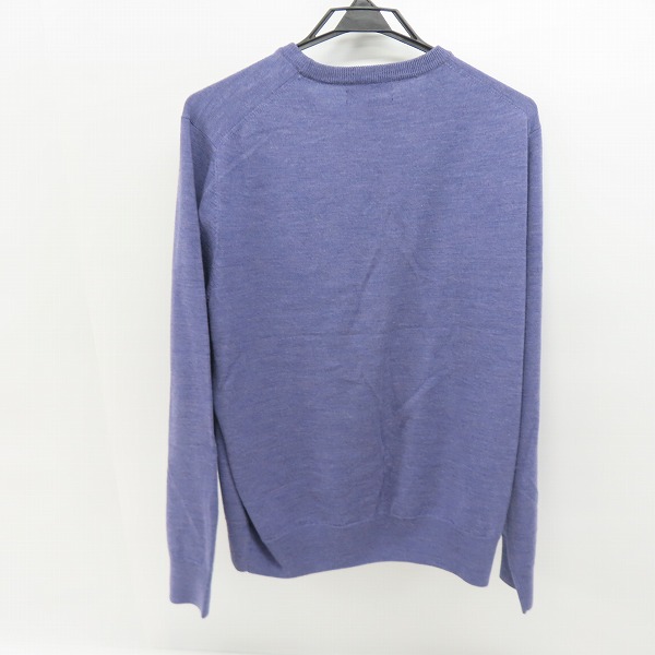 実際に弊社で買取させて頂いたBrooks Brothers/ブルックスブラザーズ SAXXON クルーネックウールニット/Mの画像 1枚目