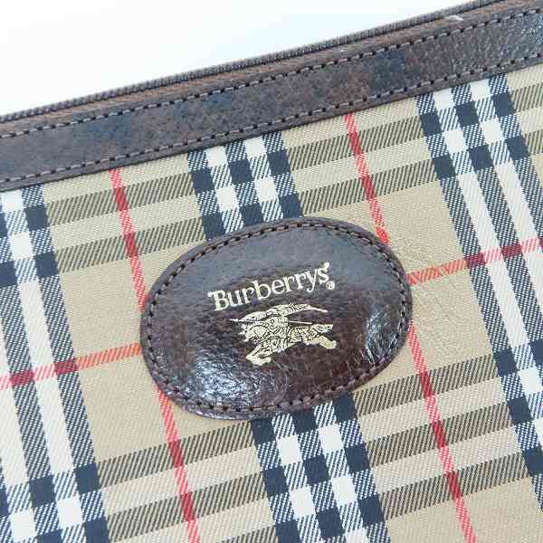 実際に弊社で買取させて頂いたBurberry's/バーバリーズ ノバチェック ポーチの画像 4枚目