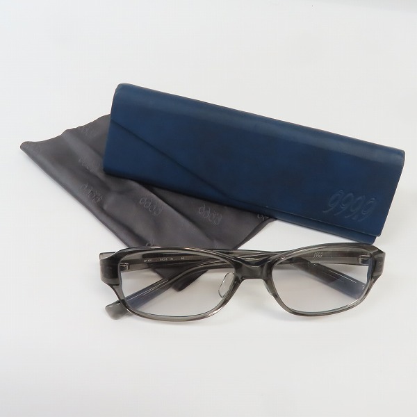 実際に弊社で買取させて頂いた999.9/フォーナインズ メガネフレーム NP-400の画像 9枚目