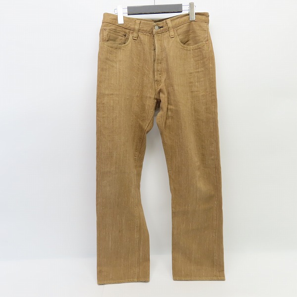 実際に弊社で買取させて頂いたSUGAR CANE/シュガーケーン 沖縄砂糖黍 デニム/W33L34