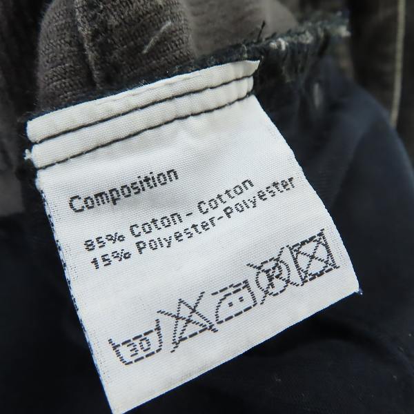 実際に弊社で買取させて頂いたDIOR HOMME/ディオールオム ボタンフライ コーデュロイパンツ/26の画像 3枚目