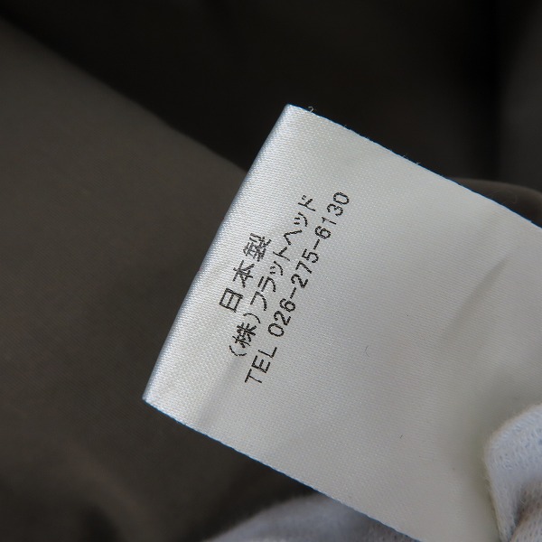 実際に弊社で買取させて頂いたFLAT HEAD/フラットヘッド ワッペン付き ダウンベスト/40の画像 4枚目