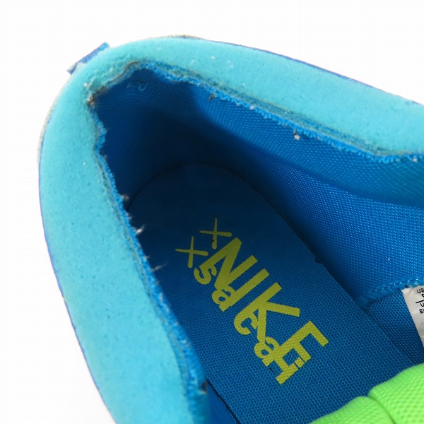 実際に弊社で買取させて頂いたNIKE×KAWS×sacai/ナイキ×カウズ×サカイ BLAZER LOW/ブレーザーロー ネプチューンブルー DM7901-400/27の画像 4枚目