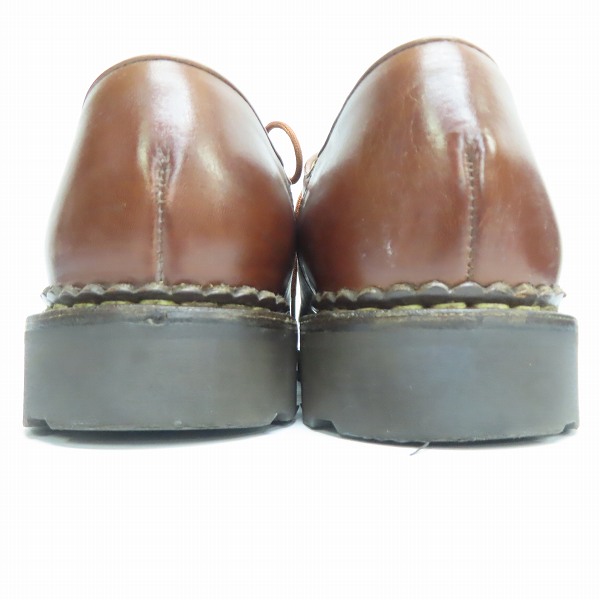 実際に弊社で買取させて頂いたPARABOOT/パラブーツ MICHAEL MARCHE Ⅱ/ミカエル レザーシューズ /41.5の画像 1枚目