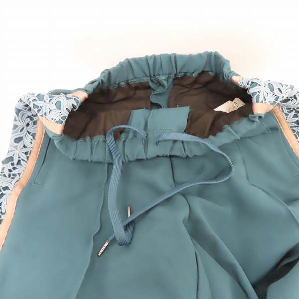 実際に弊社で買取させて頂いた【未使用】HARE/ハレ サイドフラワーラインデザイン パンツ/Fの画像 2枚目