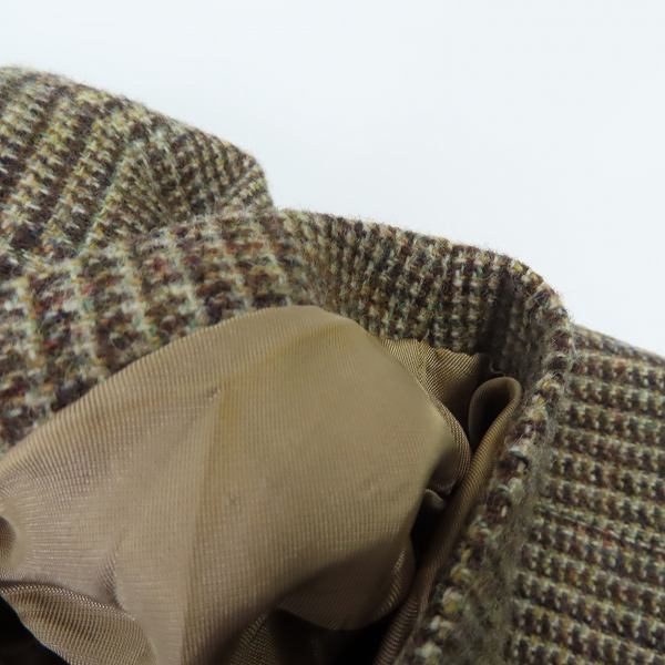 実際に弊社で買取させて頂いたBROOKS BROTHERS/ブルックスブラザーズ チェック 2B テーラードジャケット/42の画像 8枚目