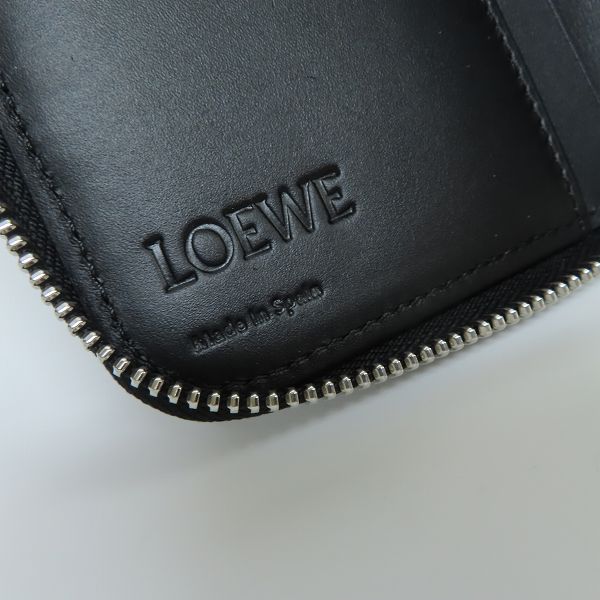 実際に弊社で買取させて頂いたLOEWE/ロエベ パズル アナグラムロゴ ラウンドファスナー長財布 の画像 4枚目