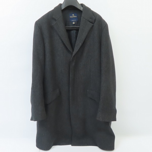 実際に弊社で買取させて頂いたBROOKS BROTHERS/ブルックスブラザーズ ステンカラーウールコート /L
