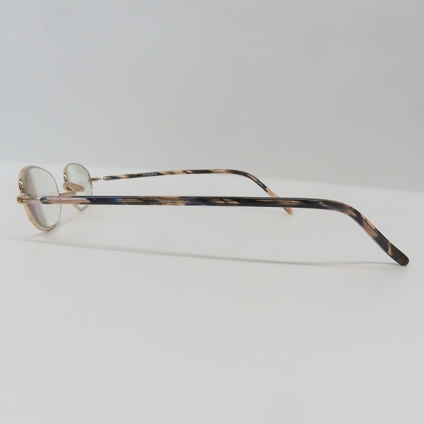 実際に弊社で買取させて頂いた金子眼鏡/カネコガンキョウ 井戸多美男作 メガネフレーム T454R BWG の画像 2枚目