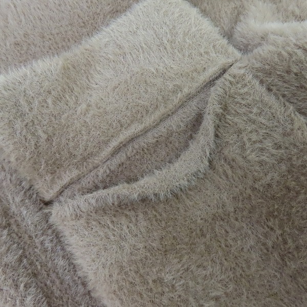 実際に弊社で買取させて頂いたNO ID./ノーアイディー シャギーニットBIG-Gジャン 847010-509K/ONEの画像 5枚目