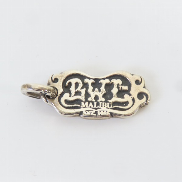 実際に弊社で買取させて頂いたBILL WALL LEATHER/ビルウォールレザー ロゴドッグタグ/チャーム/ペンダントトップの画像 6枚目