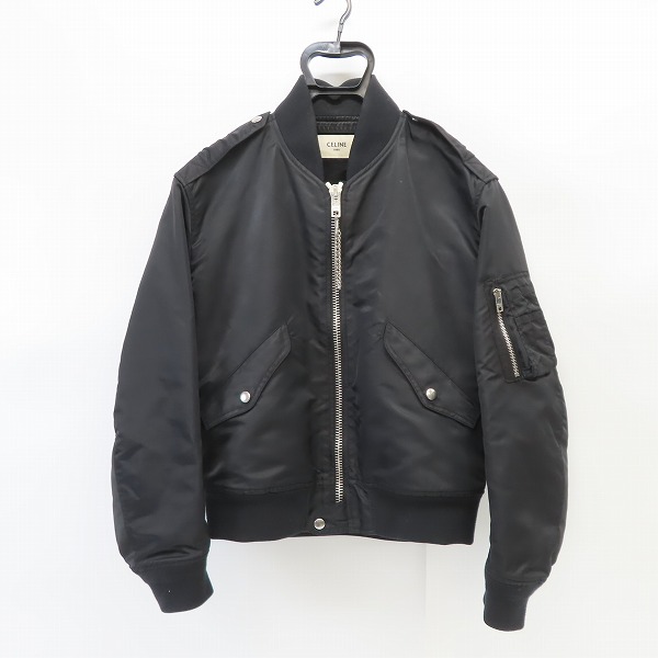実際に弊社で買取させて頂いた【JPタグ】CELINE/セリーヌ 20AW MA-1 ボンバージャケット 2W011396E/S