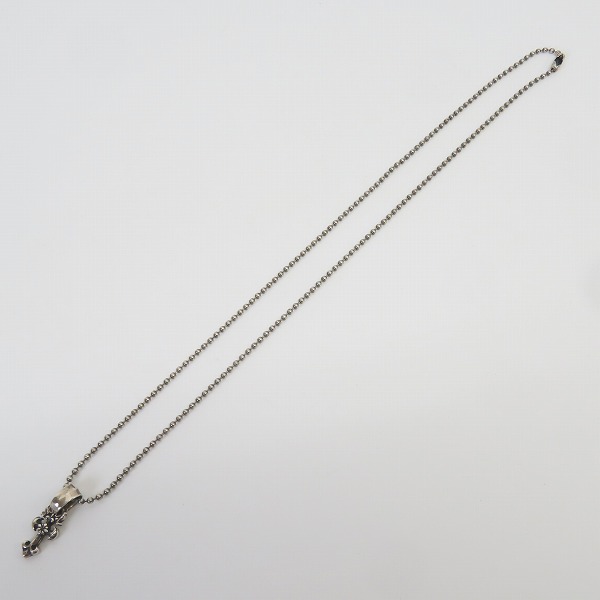 実際に弊社で買取させて頂いたBWL/ビルウォールレザー ゴシッククロスチャーム ペンダント w/ボールチェーンの画像 8枚目