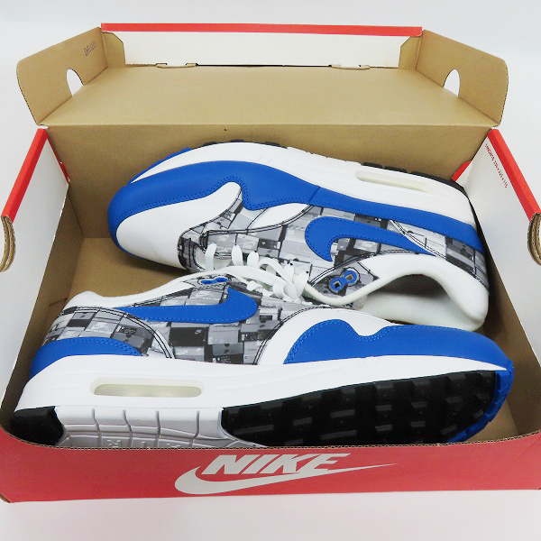 実際に弊社で買取させて頂いたNIKE×atmos/ナイキ×アトモス AIR MAX 1 PRNT/エアマックス1 プリント AQ0927-100/27.5の画像 7枚目