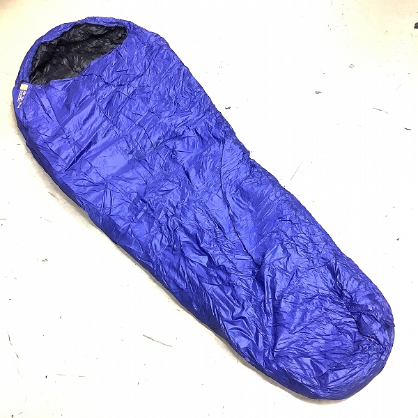 実際に弊社で買取させて頂いたISUKA/イスカ Air 450 short マミー型 シュラフ 寝袋