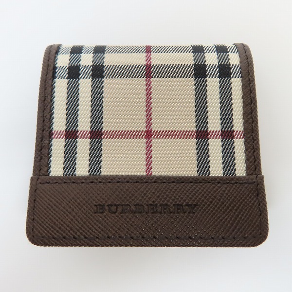 実際に弊社で買取させて頂いたBURBERRY/バーバリー チェック柄 スナップボタン コインケース