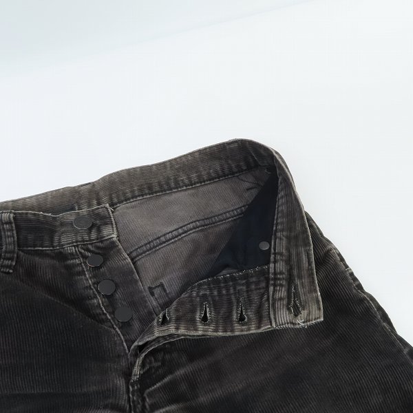 実際に弊社で買取させて頂いたDIOR HOMME/ディオールオム ボタンフライ コーデュロイパンツ/26の画像 4枚目