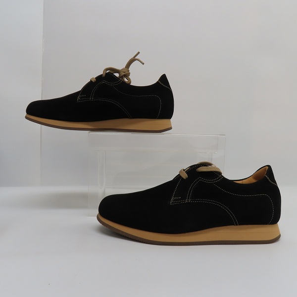 実際に弊社で買取させて頂いたBURBERRY/バーバリー レザーシューズ/ブラック/1360/25の画像 3枚目