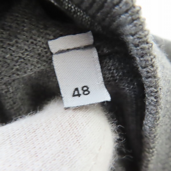 実際に弊社で買取させて頂いた【JPタグ】DOLCE&GABBANA/ドルチェ＆ガッバーナ ドルガバ Vネック ロングスリーブ/ロングTシャツ/長袖 グレー/48の画像 3枚目