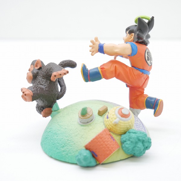 実際に弊社で買取させて頂いたメガハウス ドラゴンボールカプセル ネオ 帰ってきたサイヤ人編 重力との戦い！ フィギュア/孫悟空/バブルスの画像 2枚目