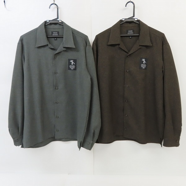 実際に弊社で買取させて頂いたCRIME/クライミー 長袖 シャツ 2点セット