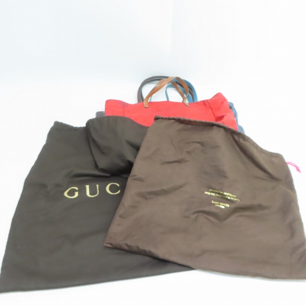 実際に弊社で買取させて頂いたGUCCI/グッチ MARC BY MARC JACOBS/マークバイマークジェイコブス COACH/コーチ トートバッグ/鞄 3点セットの画像 9枚目
