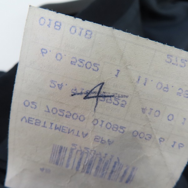 実際に弊社で買取させて頂いたGIORGIO ARMANI/ジョルジオアルマーニ テーラードジャケット 48の画像 4枚目